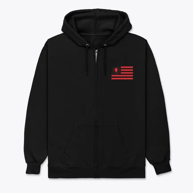 TLD FLAG HOOD (BLK)